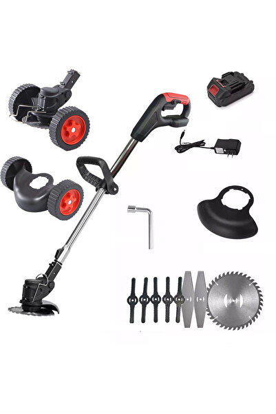 zola Motocoasa cu acumulator multifunctionala, trimmer, 2 lame metalice, 5 la...