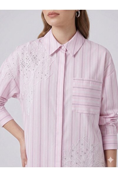 Kayra Τουνίκ με χάντρες και κεντημένα λουλούδια 21123