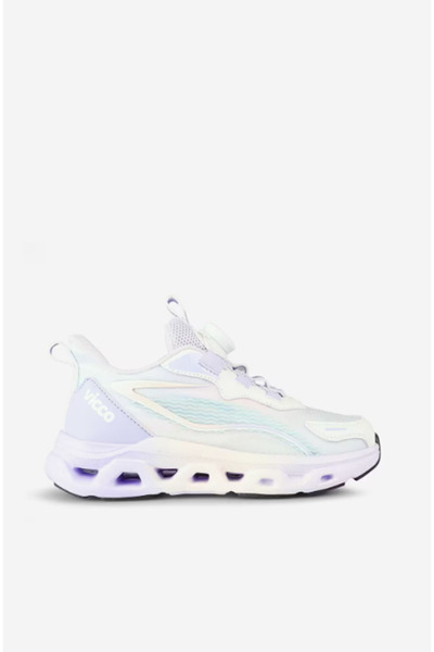 Vicco Vektor Lila Girls' Smart Lace-Up Sports Shoes