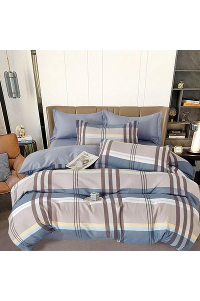 OEM Duvet Cover Set for double bed 2 people, 6 pieces, JHN, Finet, DREAM-2301