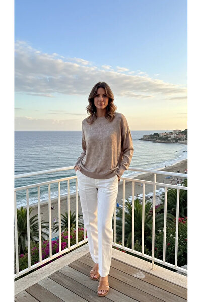 Nuss 3013 Jakar Detailed Tunic in Mink