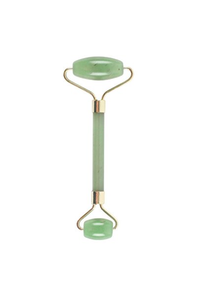 AW Gifts Stone-Embellished Facial Roller - Jade
