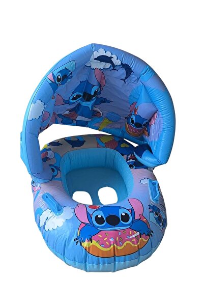 Heribom Gölgelikli Tenteli Çocuk Deniz Simiti Baby Float Bebek Deniz Simiti 0...