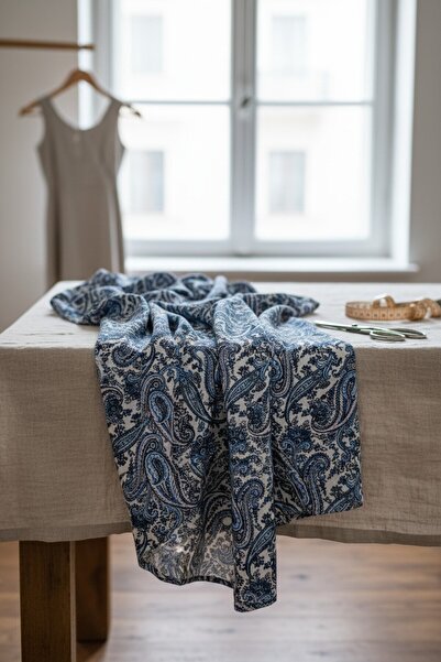 Akbaşlar Viscose Maroken Crepe Woven Fabric |   1 Meter |   Width: 140cm