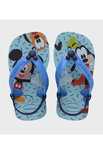 Havaianas Baby Disney Classics Baby Flip Flops Blue Sandals