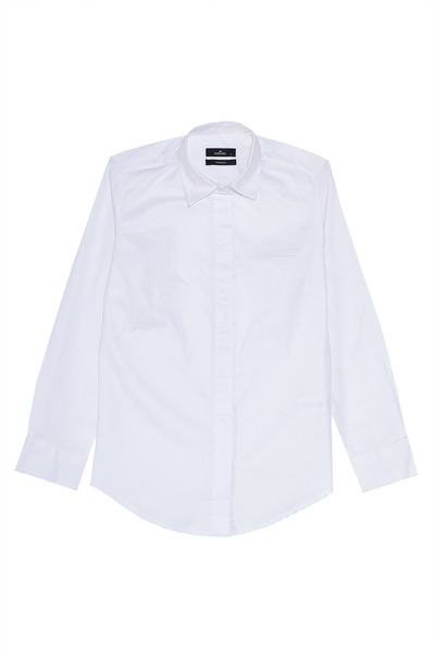 Tudors Жіноча сорочка Slim Fit, вузький крій, 100% бавовна, спортивний комір,...