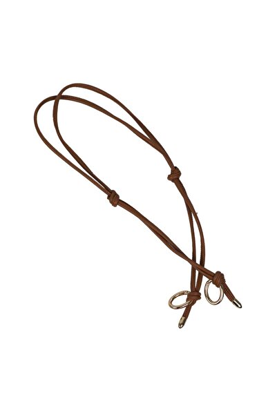 Ritzz حامل أدوات طب الأسنان بطول 80 سم مع إكسسوارات ذهبية - لون أسمر