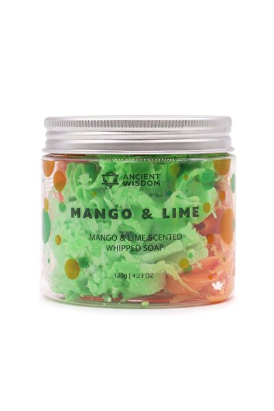 AW Gifts Whipped cream soap - Mango & Lime
