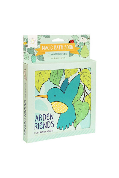 A Little Lovely Company Jucărie de baie - Cartea magică , Garden Friends, A L...