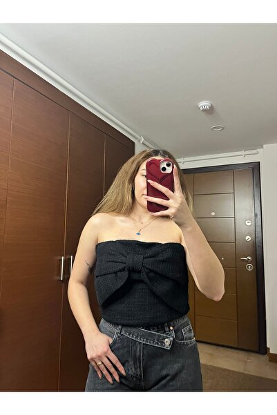 İdilSivriCo Fiyonk Detay Straplez Büstiyer