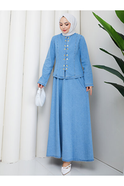 EFSUN MODA Traper odijelo sa prošivenom suknjom i hidžabom