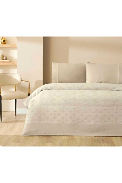 Taç New Season Double Jacquard Pique Set Terrana Stone