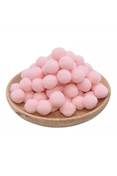 Pufypompom 2 سم وبري بوم بوم 500 قطعة - للحرف اليدوية والمدرسة ومشاريع الهوايات