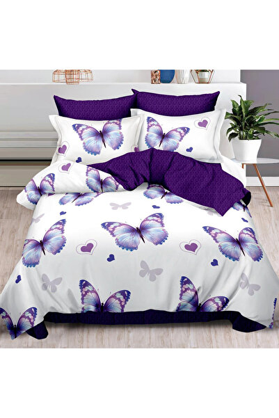 OEM Duvet Cover Set for double bed 2 people, 6 pieces, JHN, Finet, DREAM-2356