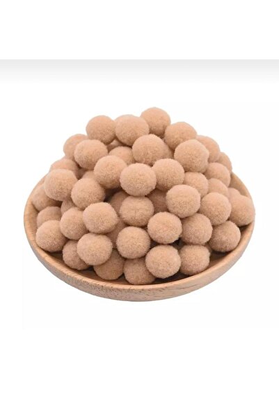Pufypompom 2 سم وبري بوم بوم 200 قطعة (عبوة) - للحرف اليدوية والمدرسة ومشاريع...