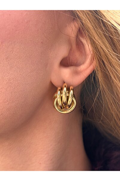 Charmist Steel Mini Knot Earrings