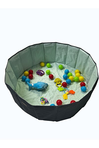 LOOVE BEBE top havuzu oyun alanı 90 cm x35 cm toplar dahil değildir