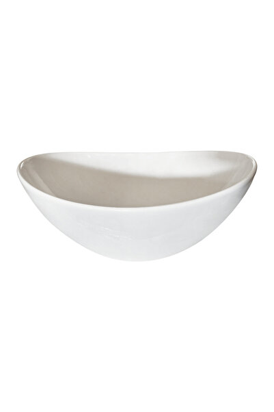 regata Lavoar ceramic oval subțire de blat Nova 40x30 cm, alb