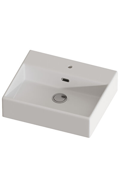 CELESTA Chiuvetă de baie de blat Urban 50, 50x42x14 cm, gaură pentru baterie,...