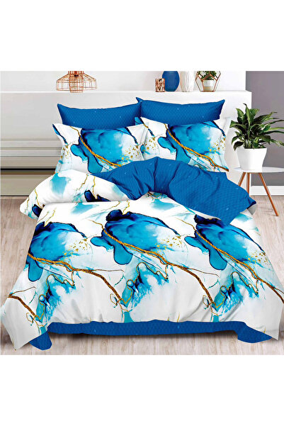 OEM Duvet Cover Set for double bed 2 people, 6 pieces, JHN, Finet, DREAM-2343