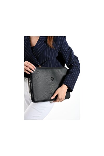 BENOX Vegan Leather Unisex MacBook and Briefcase Bag in 1