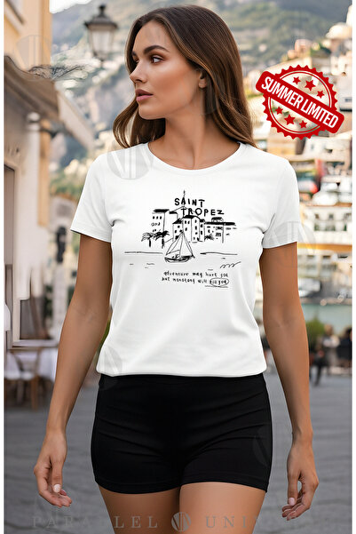 PARUNIV Tricou Saint Tropez, Mediterranean, Summer Limited