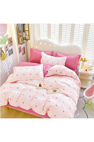 OEM Duvet Cover Set for double bed 2 people, 6 pieces, JHN, Finet, DREAM-2319