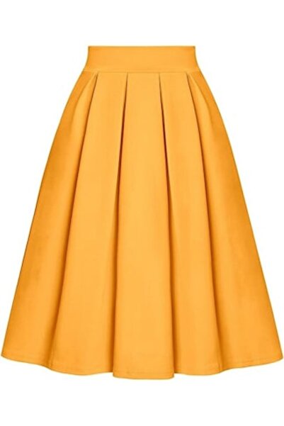 REORIA - Women's Pleated Skirt