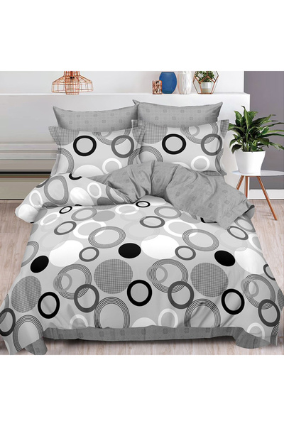 OEM Duvet Cover Set for double bed 2 people, 6 pieces, JHN, Finet, DREAM-2344