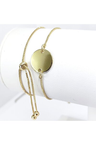 Milena BRATARA CU BANUT ,PLACATA CU AUR 14K -LUNGIME 20CM