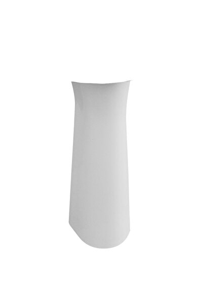 regata Bathroom Sink Pedestal Selena 67x20 cm White Sanitary Porcelain