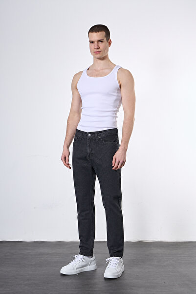 Mesfeno Men's Denim Boyfriend Pants