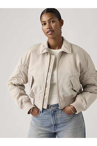Levi's Bowie Cropped Bomber Ceket Mont