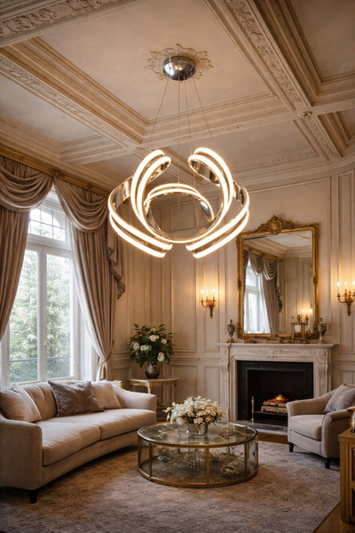 BAYGÜL ELEKTRİK 3 RENK İMZA DESEN SARKIT AYARLANILABİLİR AVİZE