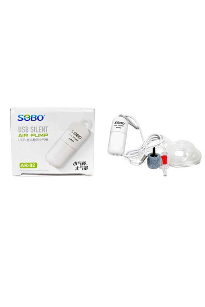 Sobo AR-02 Usb Li Mini Akvaryum Hava Motoru 4LMin