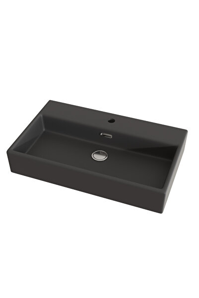 CELESTA Chiuvetă de baie de blat Urban 70 70x41x14cm ceramică cu orificiu pen...