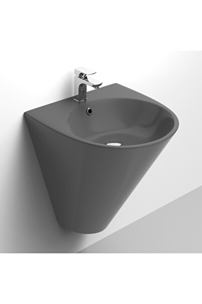 CELESTA Lavoar de baie suspendat Egea 48x58x52.5 cm antracit lucios