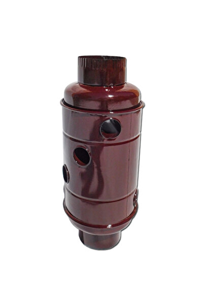 regata Stove Flue Economizer Circular 120mm Brown, 55cm