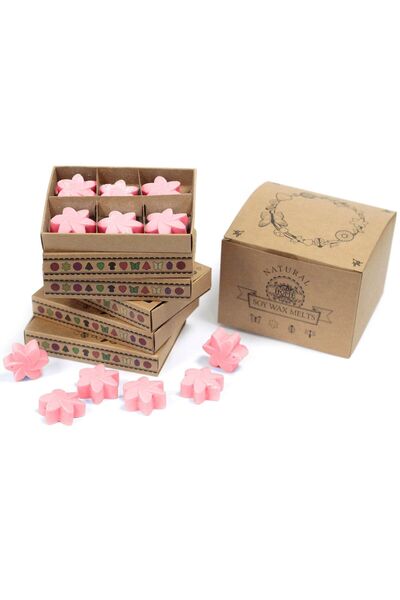 AW Gifts Gift set of 6 scented wax candles - Japanese Magnolia