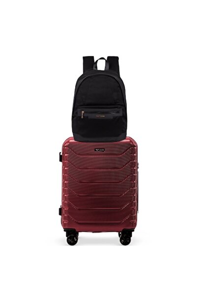 wings Cabin Luggage Set – ABS+ Trolley with Lock and Ergonomic Backpack