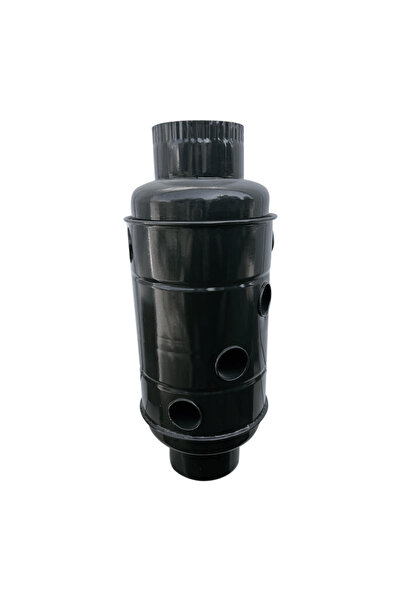 regata Economizor de gaze arse circular pentru aragaz, 120 mm, negru, 55 cm