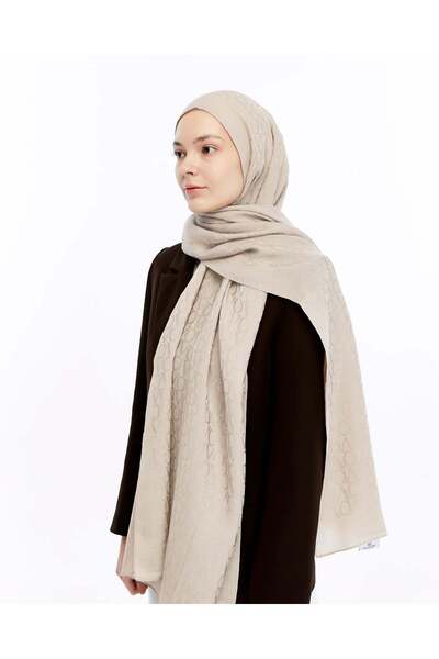 Valentino Orlandi Alia Shawl - 2 - Light Stone