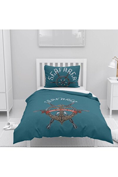 instababyrooms Children's Room Cotton Lu Duvet Cover Set Bed Sheet Sız Sailor...