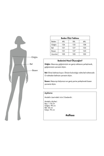 ALFASA Asya Havuz Tesettür Swimsuit Water Repellent Quick Drying Fabric Alf21626