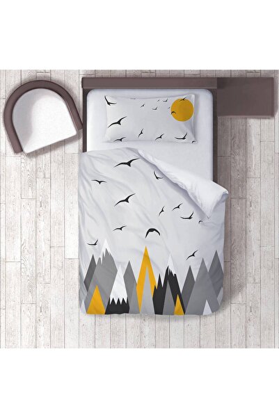 instababyrooms Children's Room Cotton Lu Duvet Cover Set Bed Sheet Sız Mounta...