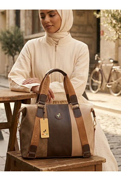 Çanta Trend Miami Polo Clup Soft Faux Leather Casual Women's Handbag Shoulder...