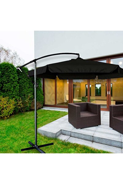 CIUPIGo Umbrela de Terasa si Gradina, CIUPIGo® Brat lateral Otel tip Banana, ...