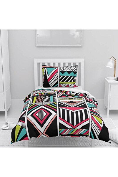 instababyrooms Children's Room Cotton Lu Duvet Cover Set Bed Sheet Sız Soyut ...