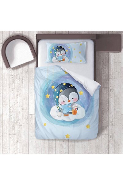 instababyrooms غرفة الأطفال قطن لوج طقم غطاء لحاف ملاءة سرير سيز سيز بينجوين ...