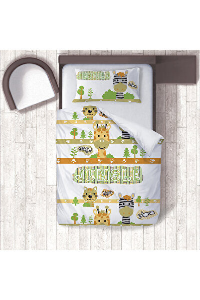 instababyrooms غرفة الأطفال قطن لو طقم غطاء لحاف ملاءة سرير سيز فارسات الغابة...